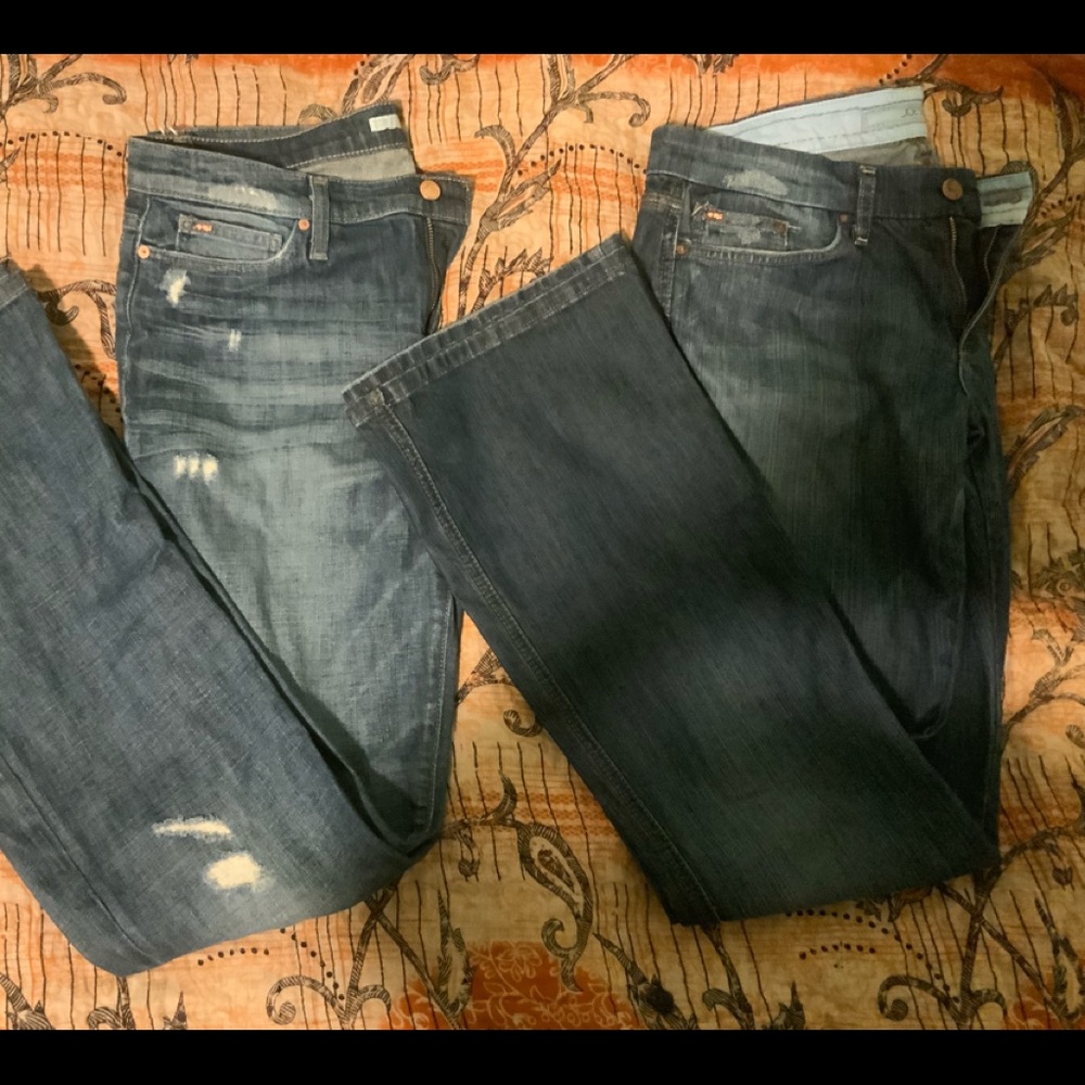 2 pair of women’s Joe’s jeans